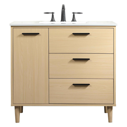 Elegant Bathroom Vanity - Maple (VF47036MMP)