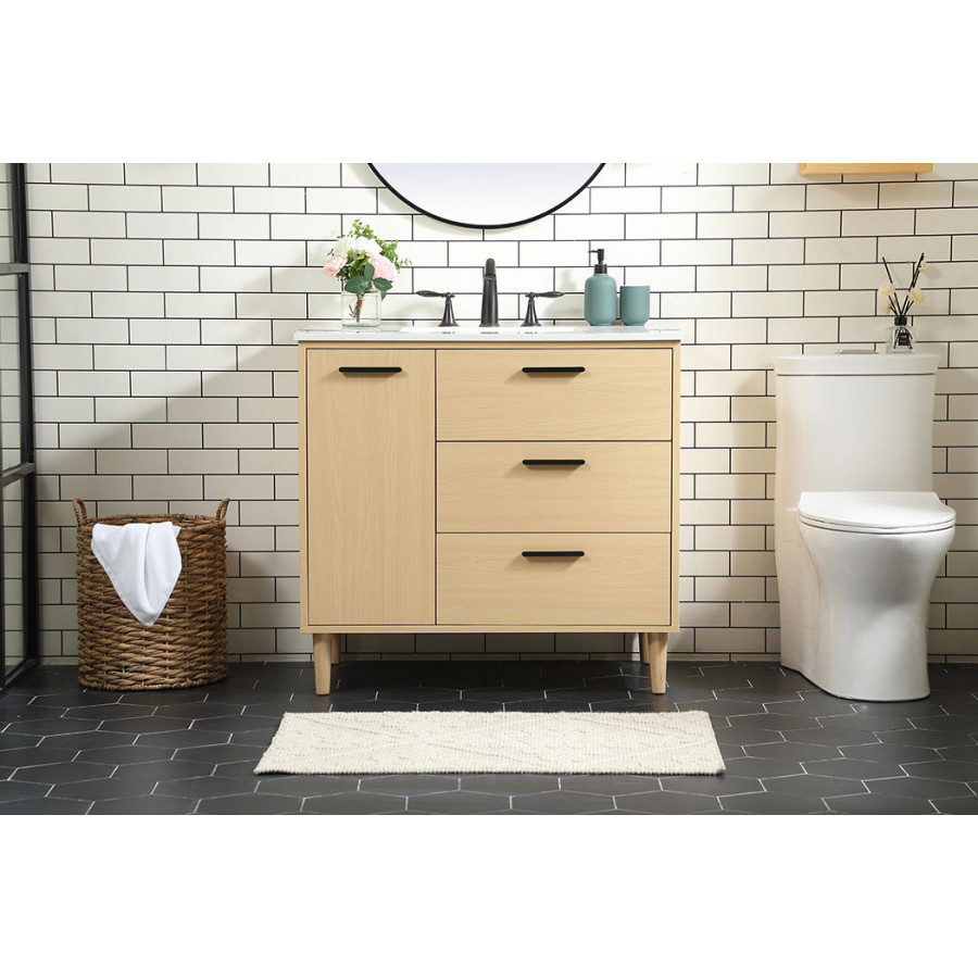 Elegant Bathroom Vanity - Maple (VF47036MMP)