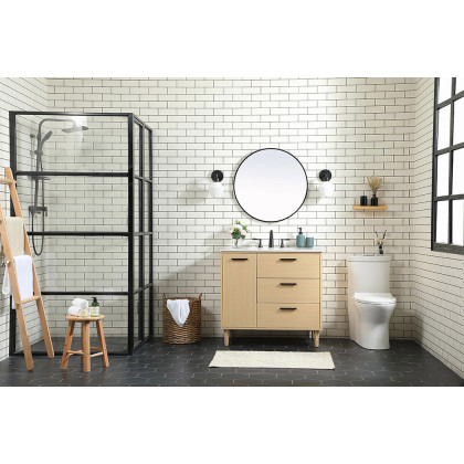 Elegant Bathroom Vanity - Maple (VF47036MMP)