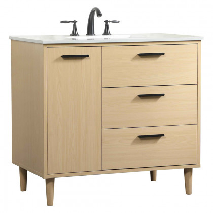 Elegant Bathroom Vanity - Maple (VF47036MMP)
