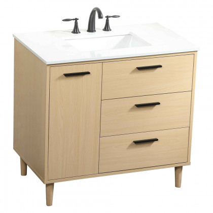 Elegant Bathroom Vanity - Maple (VF47036MMP)