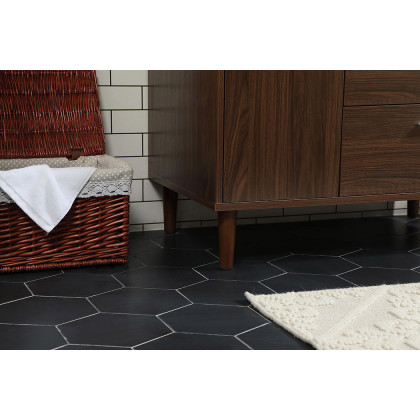 Elegant Bathroom Vanity - Walnut (VF47036MWT)