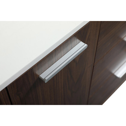 Elegant Bathroom Vanity - Walnut (VF47036MWT-BS)