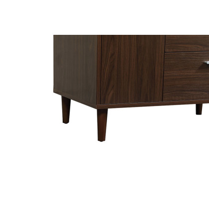Elegant Bathroom Vanity - Walnut (VF47036MWT-BS)