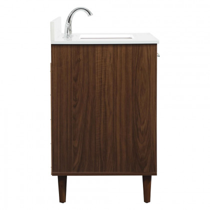 Elegant Bathroom Vanity - Walnut (VF47036MWT-BS)