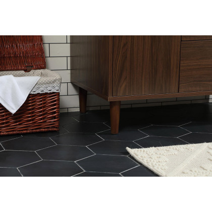 Elegant Bathroom Vanity - Walnut (VF47036MWT-BS)