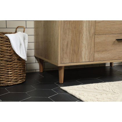 Elegant Bathroom Vanity - Natural Oak (VF47036NT)