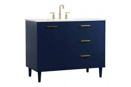 Elegant™ VF47042MBL Bathroom Vanity - Blue