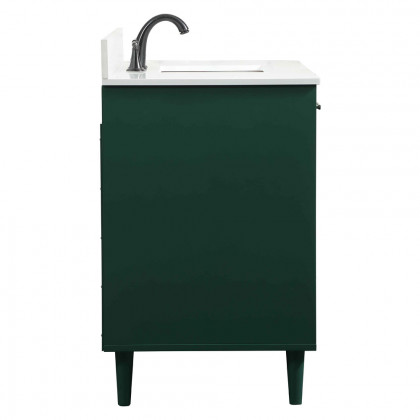 Elegant Bathroom Vanity - Green (VF47042MGN-BS)