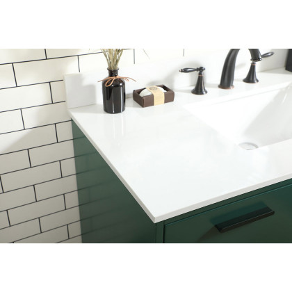 Elegant Bathroom Vanity - Green (VF47042MGN-BS)