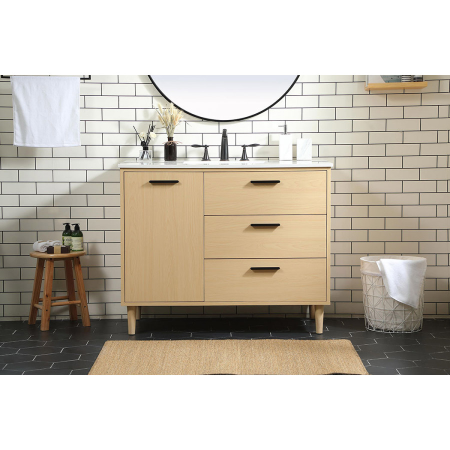 Elegant Bathroom Vanity - Maple (VF47042MMP)