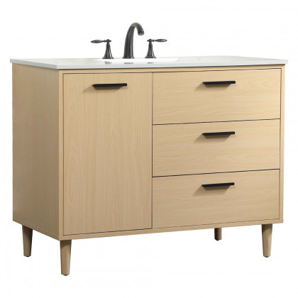 Elegant Bathroom Vanity - Maple (VF47042MMP)