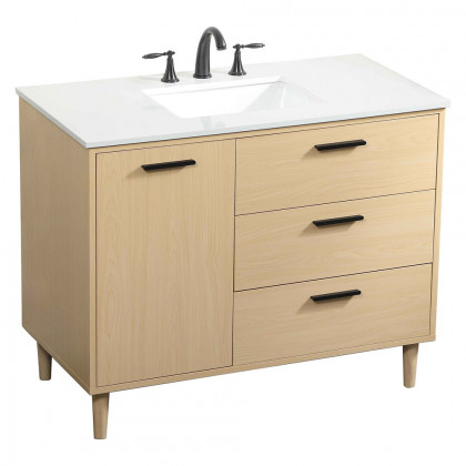 Elegant Bathroom Vanity - Maple (VF47042MMP)