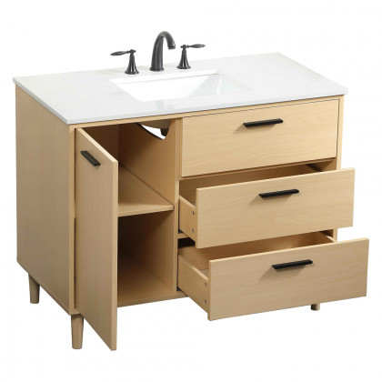 Elegant Bathroom Vanity - Maple (VF47042MMP)