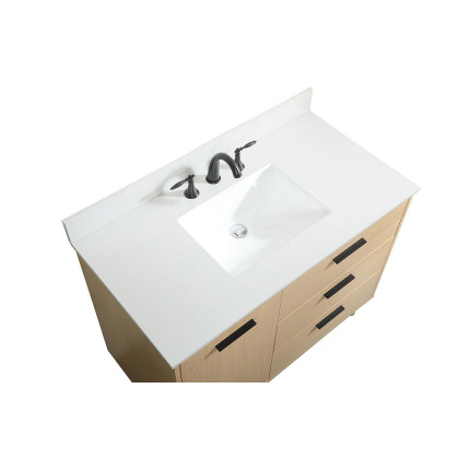 Elegant Bathroom Vanity - Maple (VF47042MMP-BS)