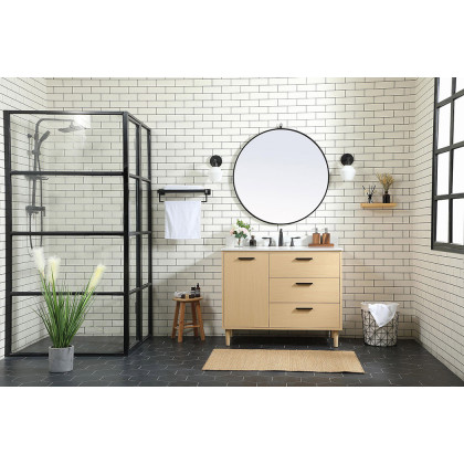 Elegant Bathroom Vanity - Maple (VF47042MMP-BS)