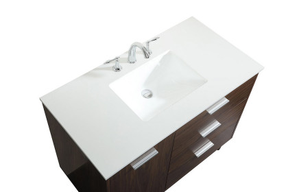 Elegant™ VF47042MWT Bathroom Vanity - Walnut