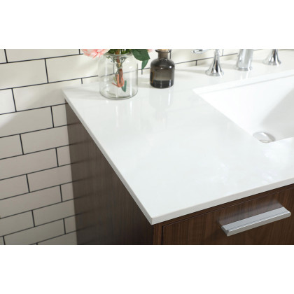 Elegant Bathroom Vanity - Walnut (VF47042MWT)