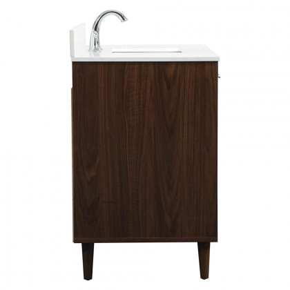 Elegant Bathroom Vanity - Walnut (VF47042MWT-BS)