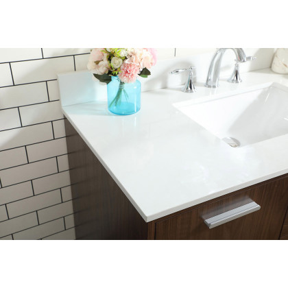 Elegant Bathroom Vanity - Walnut (VF47042MWT-BS)