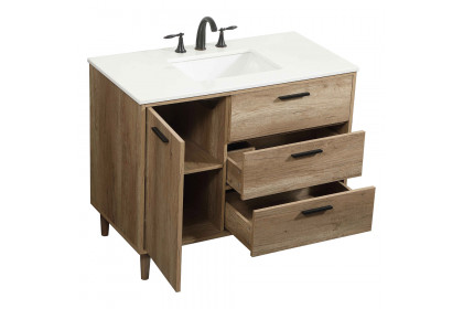 Elegant™ VF47042NT Bathroom Vanity - Natural Oak