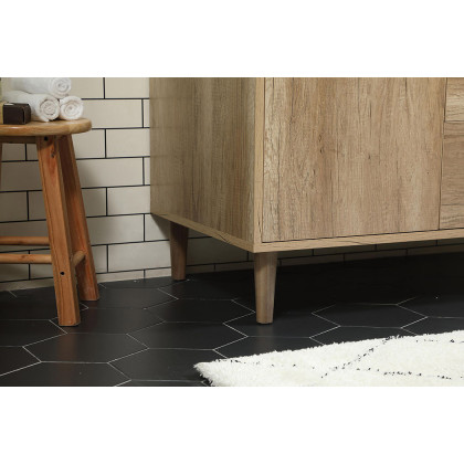 Elegant Bathroom Vanity - Natural Oak (VF47042NT-BS)