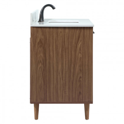 Elegant Bathroom Vanity - Walnut Brown (VF47042WB-BS)