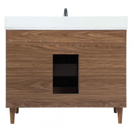 Elegant Bathroom Vanity - Walnut Brown (VF47042WB-BS)
