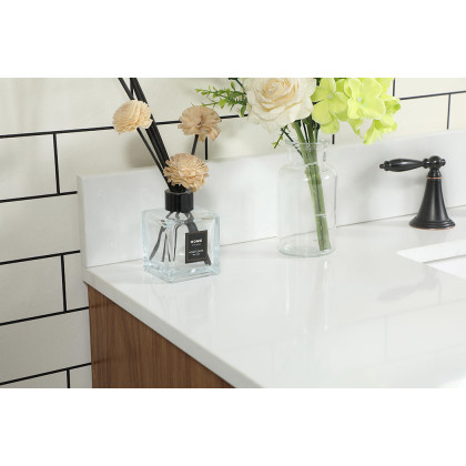 Elegant Bathroom Vanity - Walnut Brown (VF47042WB-BS)