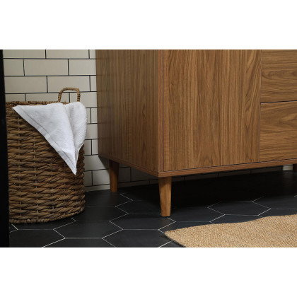 Elegant Bathroom Vanity - Walnut Brown (VF47042WB-BS)