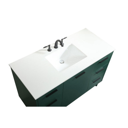 Elegant Bathroom Vanity - Green (VF47048MGN)