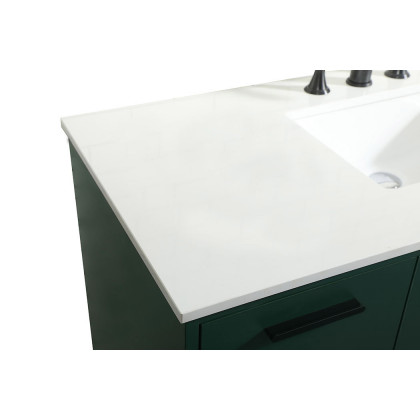 Elegant Bathroom Vanity - Green (VF47048MGN)