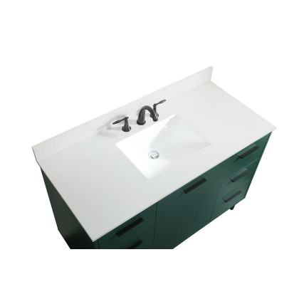 Elegant Bathroom Vanity - Green (VF47048MGN-BS)