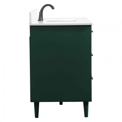 Elegant Bathroom Vanity - Green (VF47048MGN-BS)