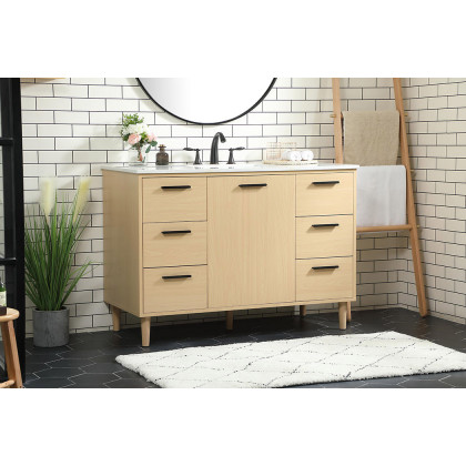 Elegant Bathroom Vanity - Maple (VF47048MMP)