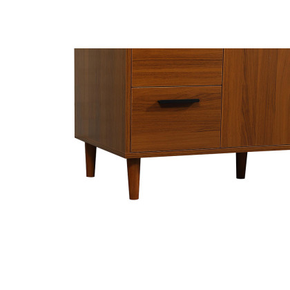 Elegant Bathroom Vanity - Teak (VF47048MTK-BS)