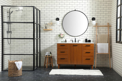 Elegant™ VF47048MTK-BS Bathroom Vanity - Teak