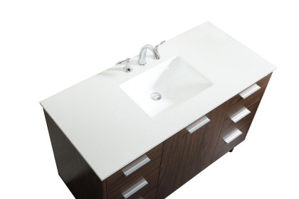 Elegant™ VF47048MWT Bathroom Vanity - Walnut