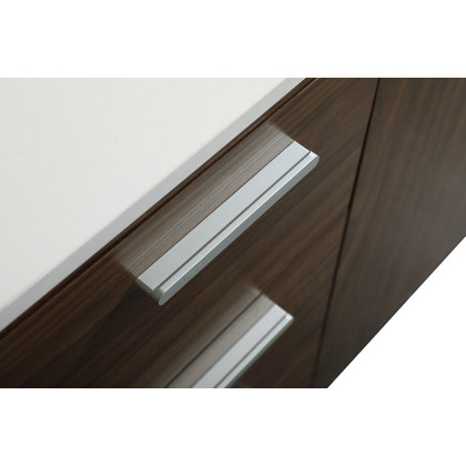 Elegant Bathroom Vanity - Walnut (VF47048MWT)