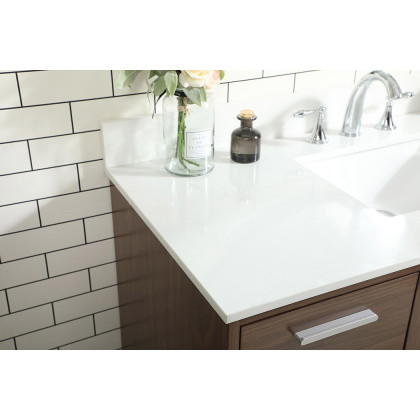 Elegant Bathroom Vanity - Walnut (VF47048MWT-BS)