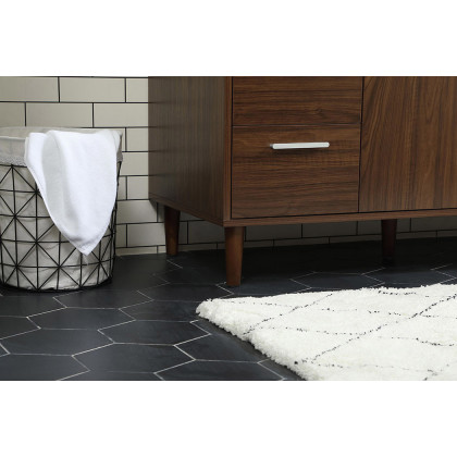 Elegant Bathroom Vanity - Walnut (VF47048MWT-BS)
