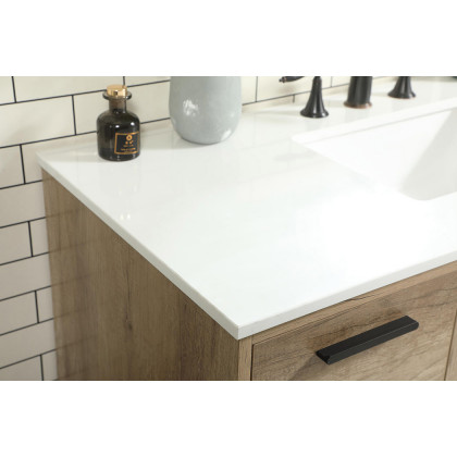 Elegant Bathroom Vanity - Natural Oak (VF47048NT)