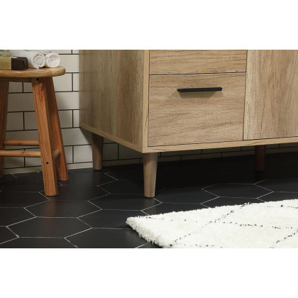 Elegant Bathroom Vanity - Natural Oak (VF47048NT)