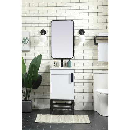 Elegant Bathroom Vanity - White (VF48818MWH)