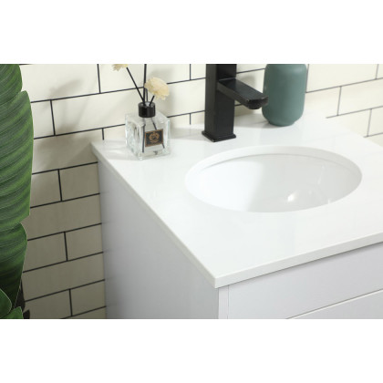 Elegant Bathroom Vanity - White (VF48818MWH)
