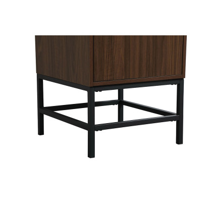 Elegant Bathroom Vanity - Walnut (VF48818MWT)