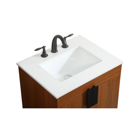 Elegant Bathroom Vanity - Teak (VF48824MTK)
