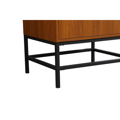 Elegant Bathroom Vanity - Teak (VF48824MTK)