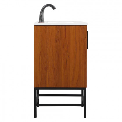 Elegant Bathroom Vanity - Teak (VF48824MTK)
