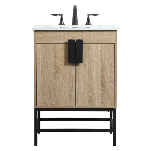 Elegant Bathroom Vanity - Mango Wood (VF48824MW)